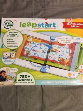 LeapFrog LeapStart Interactive Learning Tablet - White & Green